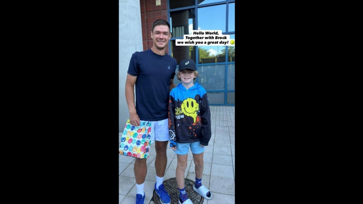 Polish Millionaire Who Snatched Hat from Kid Given by Kamil Majchrzak at US Open Is Threatening Lawsuits Against Critics 2 Kamil Majchrzak's Instagram story