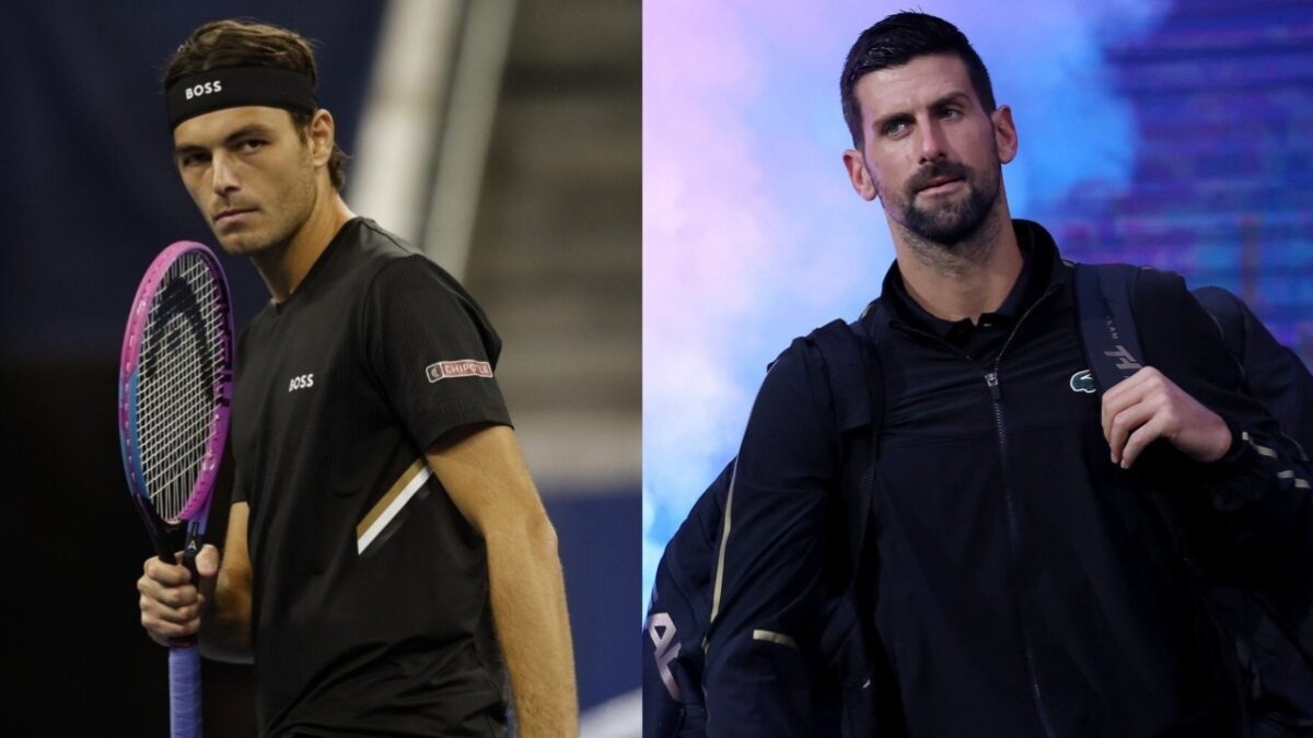 Novak Djokovic Hopes to 'Mess up' Possible Jannik Sinner Versus Carlos Alcaraz US Open Final After Advancing to Semis 1 Taylor Fritz, Novak Djokovic