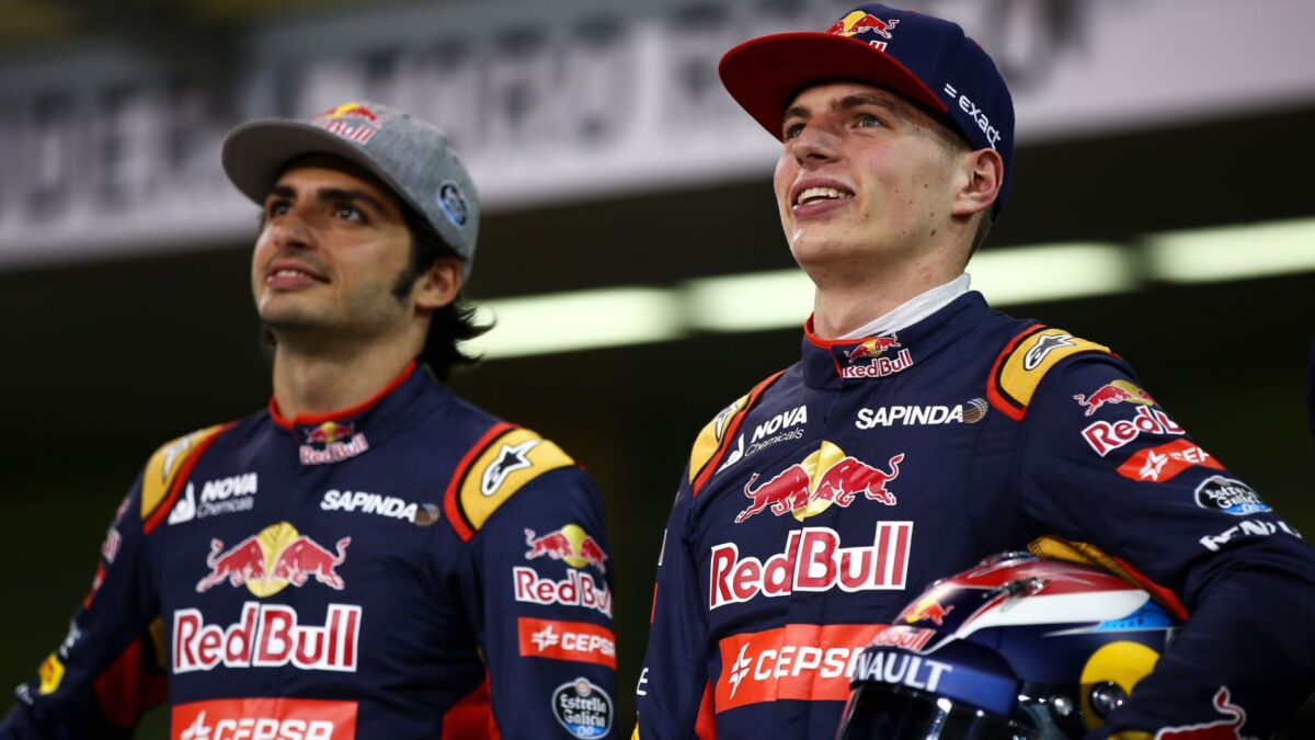 “If F1 Doesn't Work…!” Max Verstappen Jokes About Quitting F1 for Rallying 1 Carlos Sainz and Max Verstappen