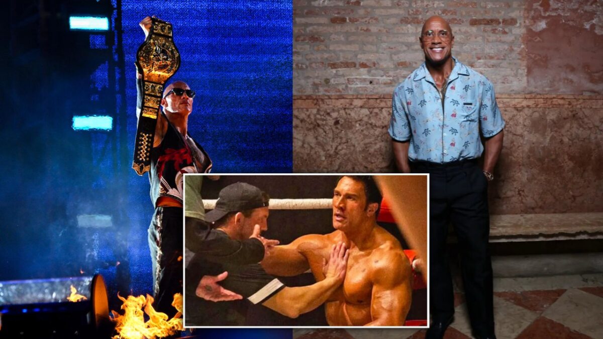 The Rock in WWE and The Smashing Machine
