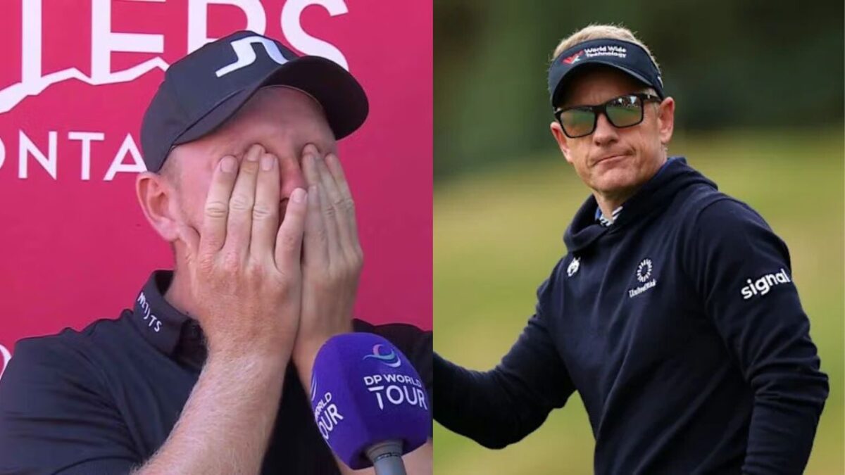 Matt Wallace and Luke Donald