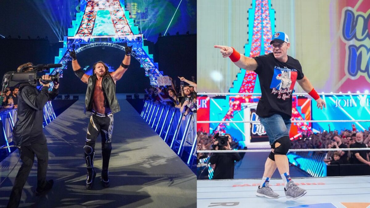 AJ Styles and John Cena
