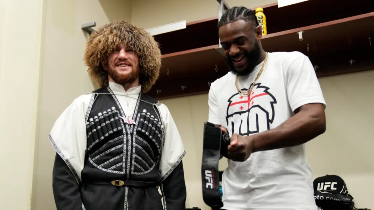 Aljamain Sterling talks about pre wedding plans with Merab Dvalishvili