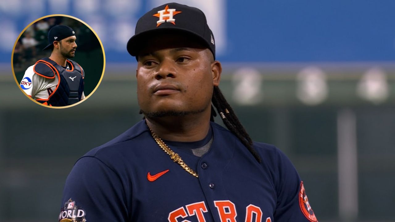 Astros’ Framber Valdez APOLOGIZES to Teammate Cesar Salazar After Hitting Catcher with Pitch in 7-1 Loss Against Yankees