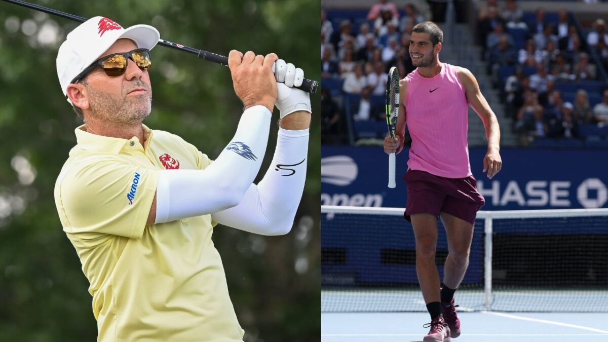 Sergio Garcia and Carlos Alcaraz