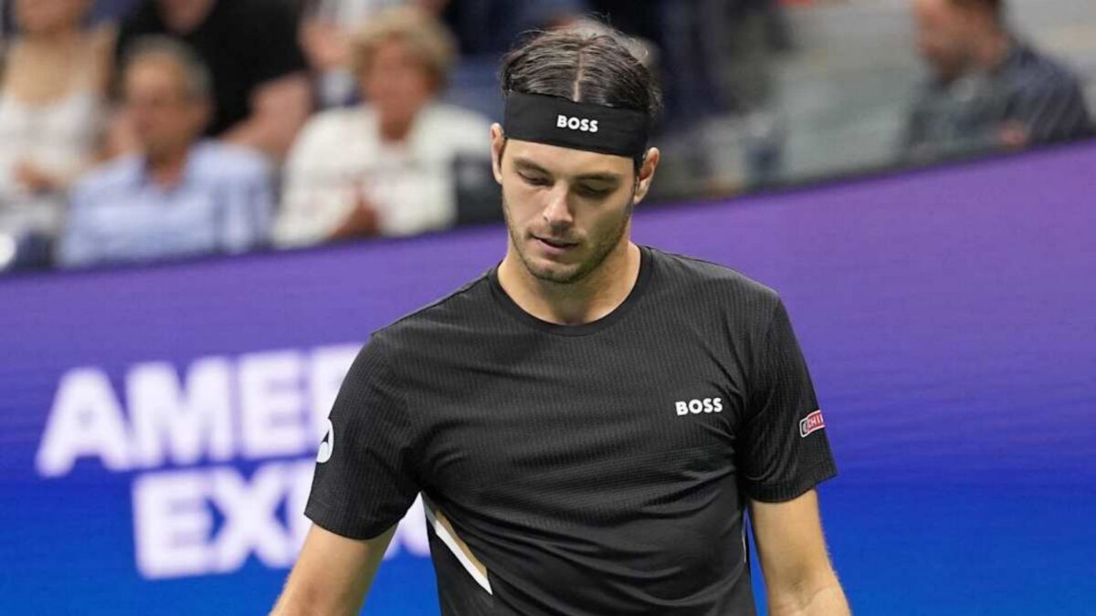 Taylor Fritz US Open 2025 Hugo Boss headband
