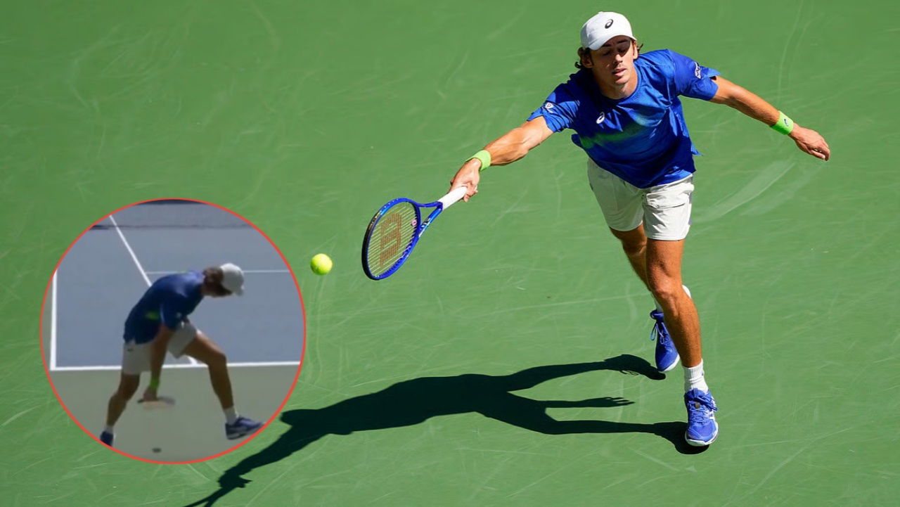 (Video) Alex de Minaur Hits an Astonishing Tweener Lob Against Felix Auger-Aliassime in their US Open Quarterfinal