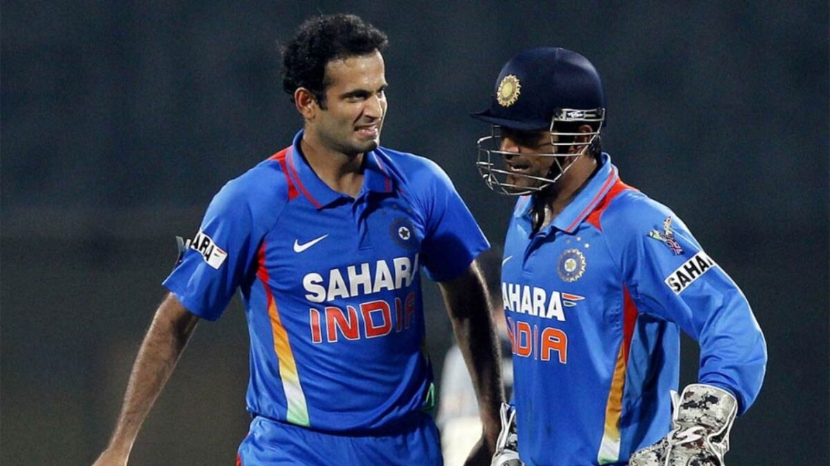 Irfan Pathan gives a cheeky reply to ongoing controversy regarding MS Dhoni.