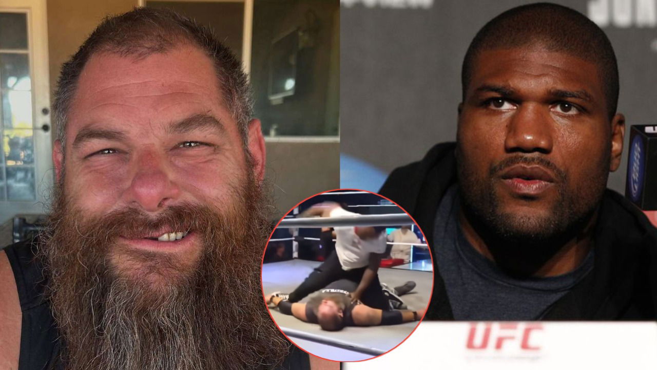 ⁩ Rampage Jackson Shockingly Turns Tables on Injured Wrestler SykoStu for Disturbing Attack Inside Wrestling Ring