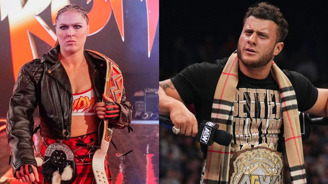 MJF Hits out at Ronda Rousey After Her Distasteful Comments on WWE Pairing with Alexa Bliss