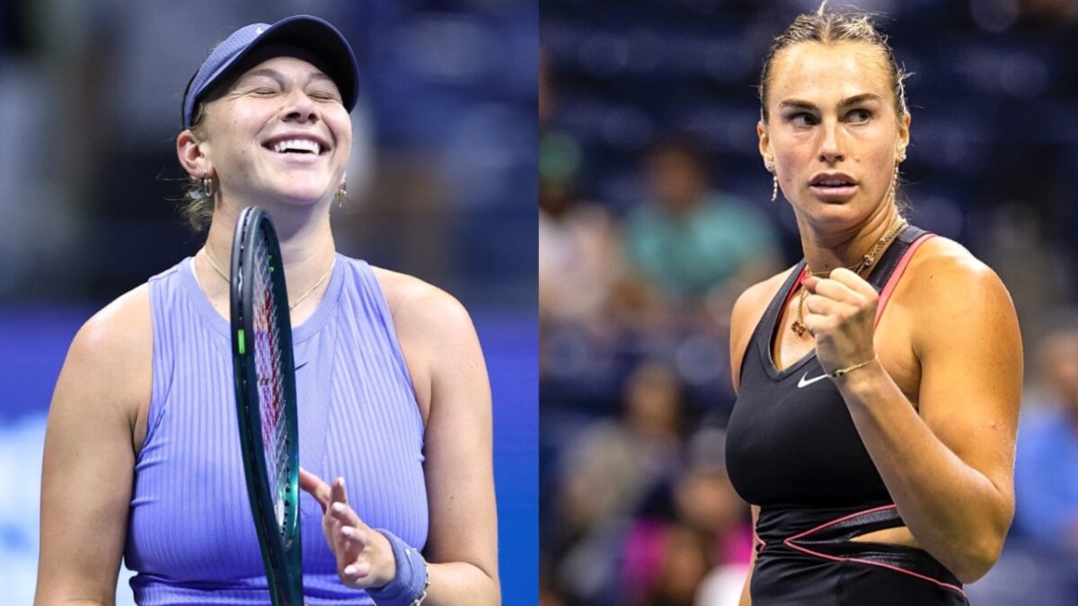 (Video) Aryna Sabalenka Embraces Boyfriend With an Emotional Kiss After Clinching US Open Title 1 Amanda Anisimova, Aryna Sabalenka