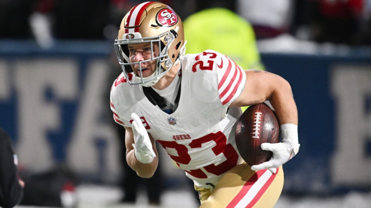49ers' Christian McCaffrey Getting Injured yet Against Sends Fantasy Community Into Frenzy