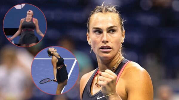 (Video) Aryna Sabalenka Lets Out an Emotional Roar After Reaching the US Open Final