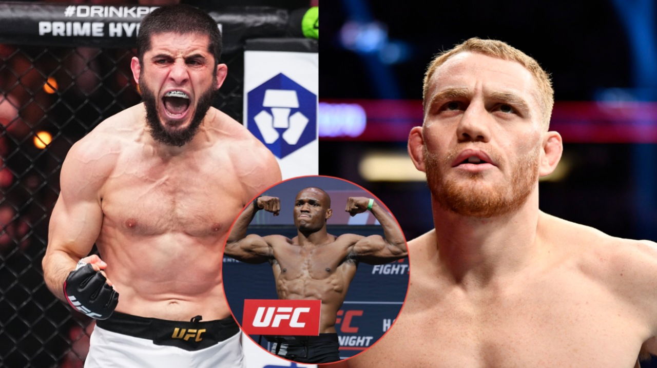 Kamaru Usman Throws Hat in As Next Title Contender Ahead of Islam Makhachev vs Jack Della Maddalena