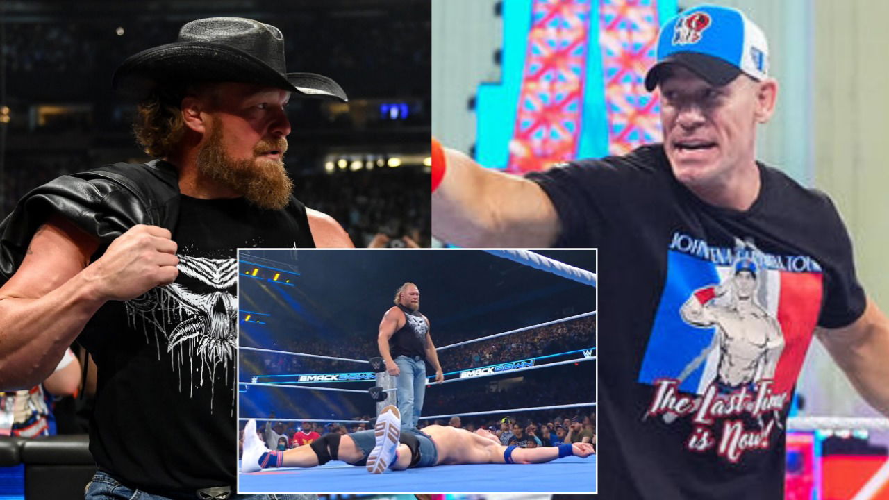 Brock Lesnar Wrecks John Cena After Thrilling U.S. Title Match on his Final SmackDown