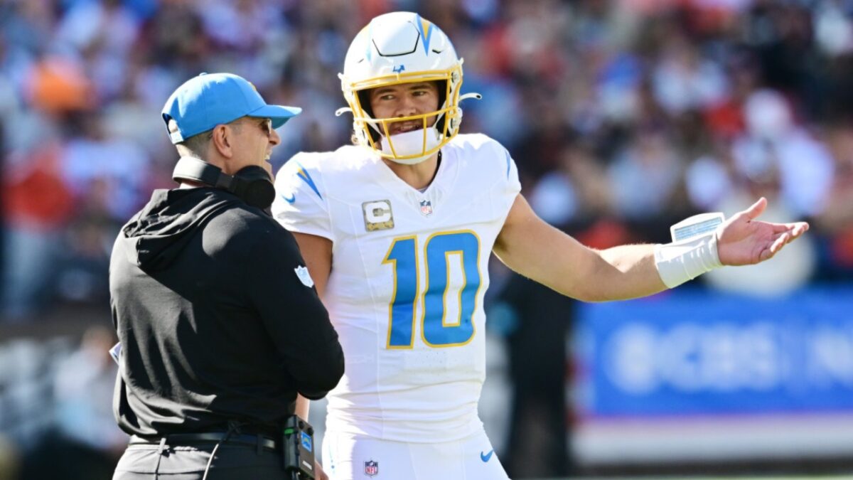 Justin Herbert's Insane 300+ Yards Outing Against Chiefs Has Fans Going Crazy - "Madison Beer Got Him Acting Like an MVP"