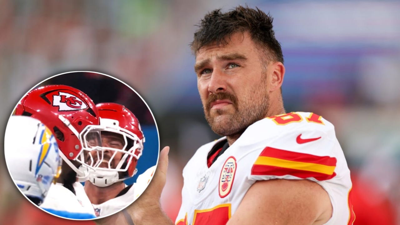 (Video) ‘Furious’ Travis Kelce Gives Jawaan Taylor an Earful After His Second False Start During Chiefs’ Season-Opener