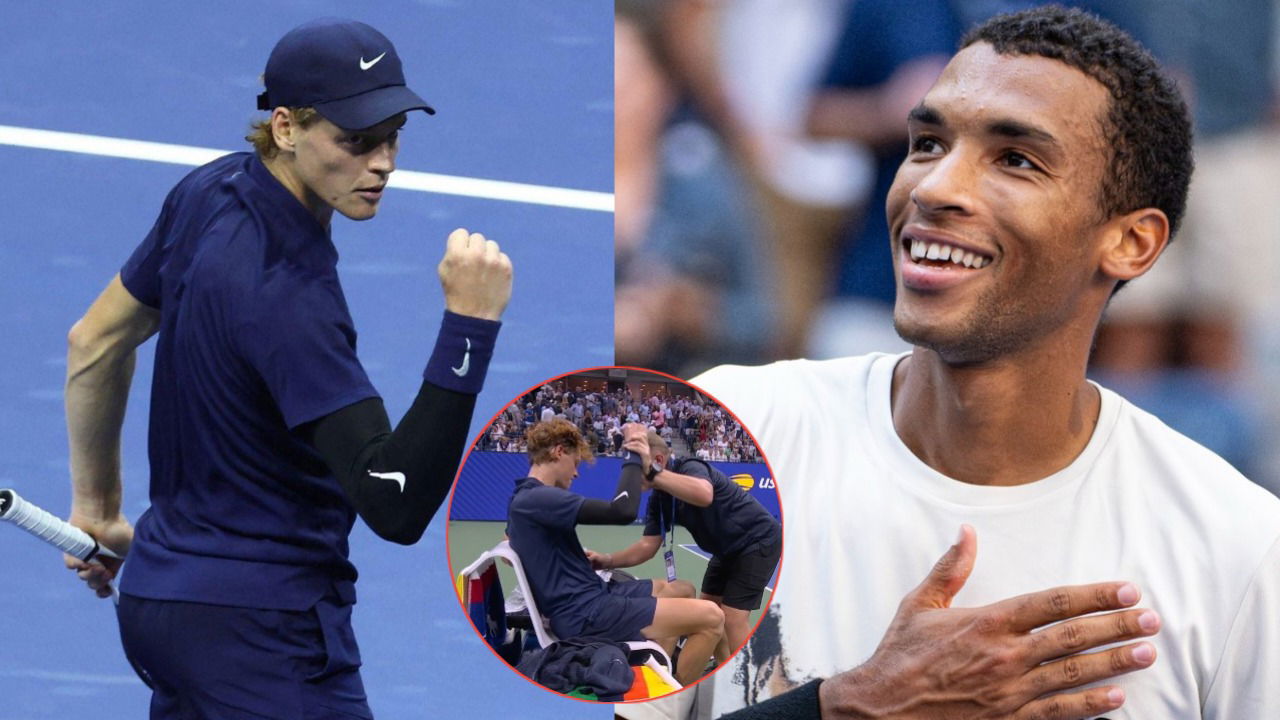 “Every Time” – Fans Accuse Jannik Sinner of Halting Felix Auger Aliassime’s Momentum After Taking a Medical Timeout During US Open Semifinal