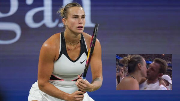 (Video) Aryna Sabalenka Embraces Boyfriend With an Emotional Kiss After Clinching US Open Title