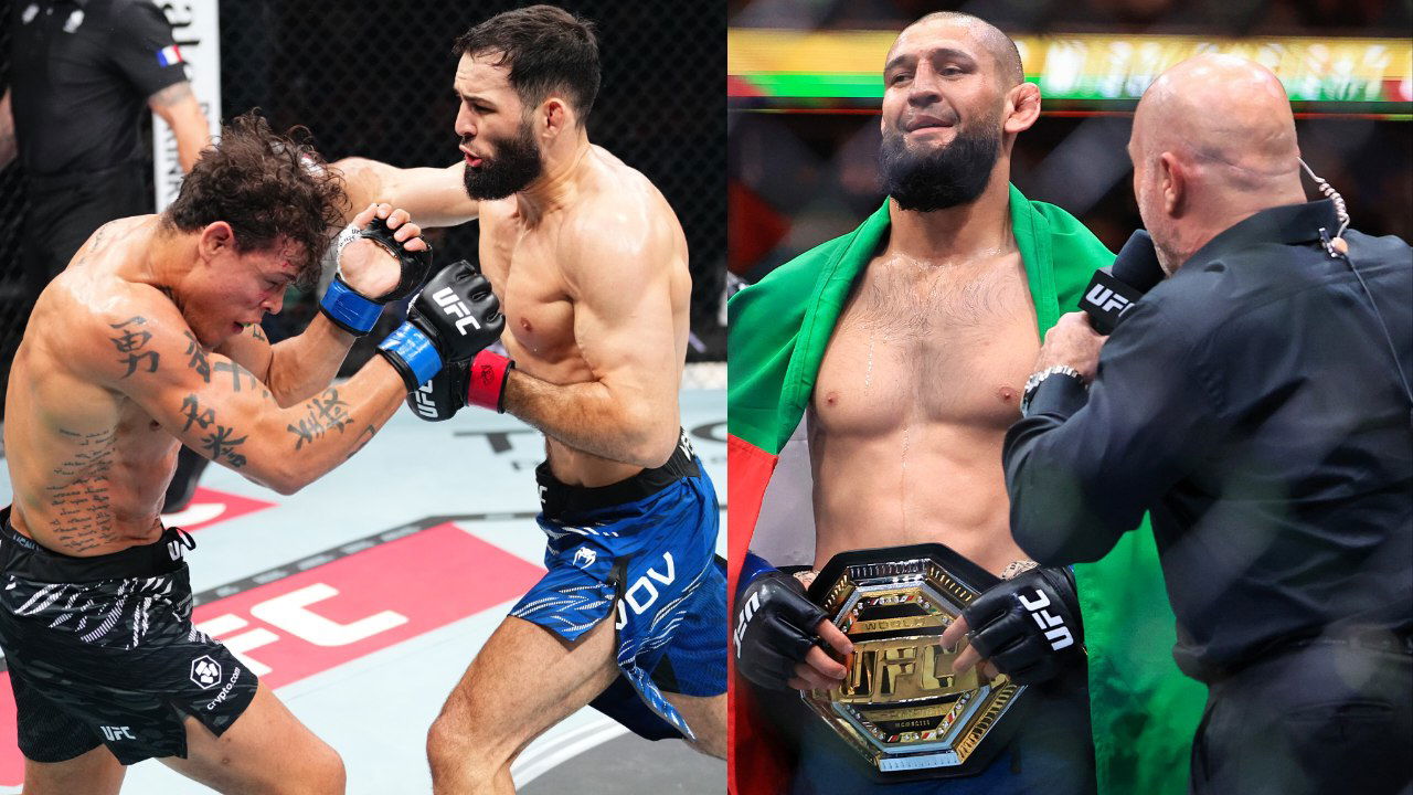 Khamzat Chimaev Sets Eyes on Nassourdine Imavov for First Title Defense After UFC Paris