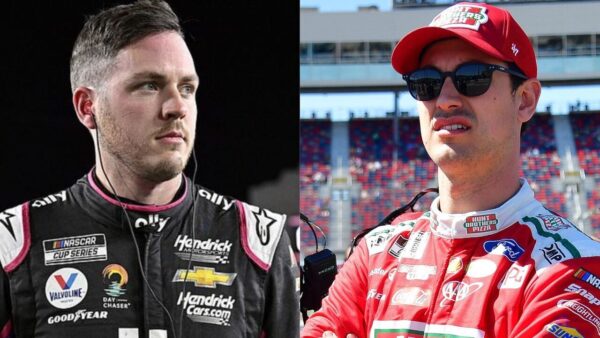 Alex Bowman and Joey Logano
