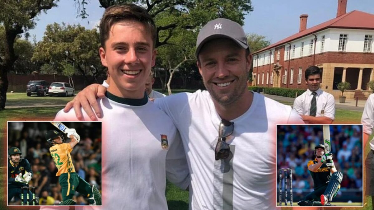 CSK’s Superstar Signing Dewald Brevis Goes Full ‘Fanboy’ for MS Dhoni: “His Room Door is Always Open” 1 Dewald Brevis Baby AB