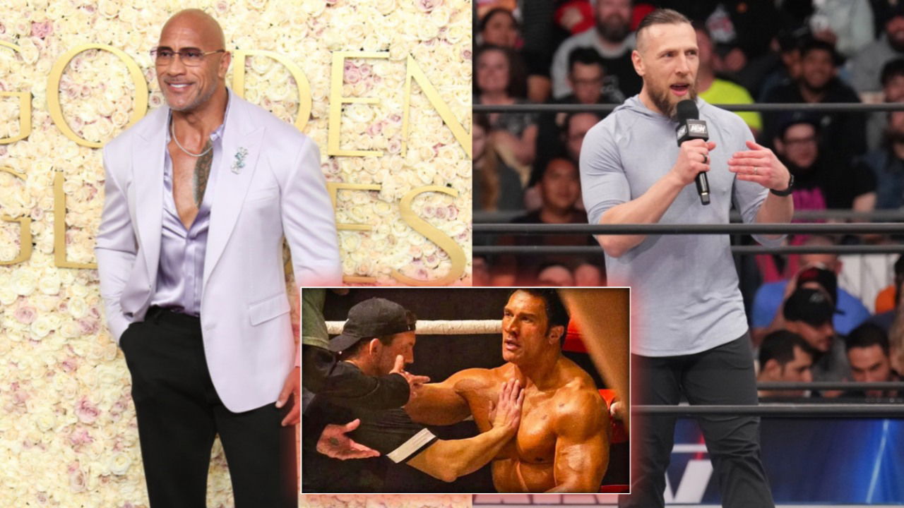Bryan Danielson Reacts to The Rock’s Shocking Transformation at the 2025 Venice Film Festival