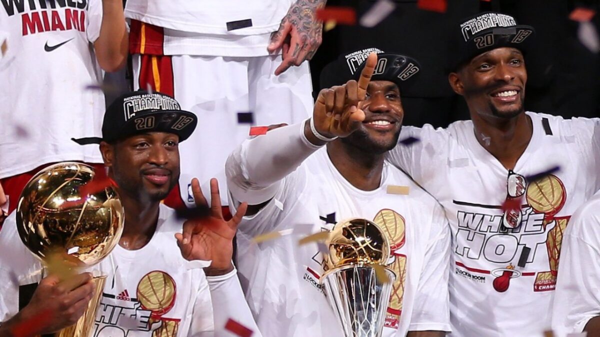 LeBron James Teaming Up With Friends on Heat Was 'Cowardly' Move, Says Former All-Star 1 LeBron James and his friends won 2 titles with the Heat