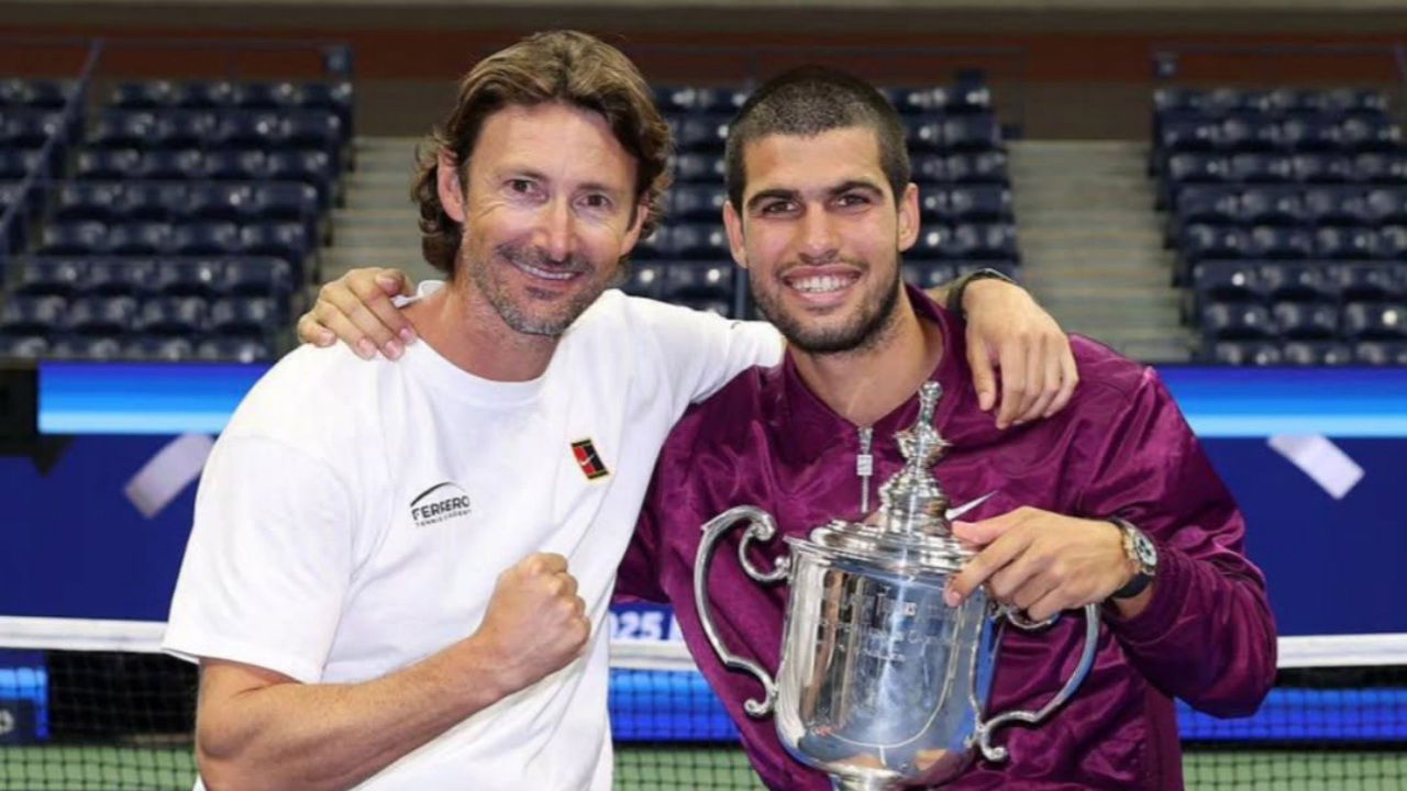 Juan Carlos Ferrero Dissects the Strategy from Carlos Alcaraz to Defeat Jannik Sinner in the US Open Final⁩