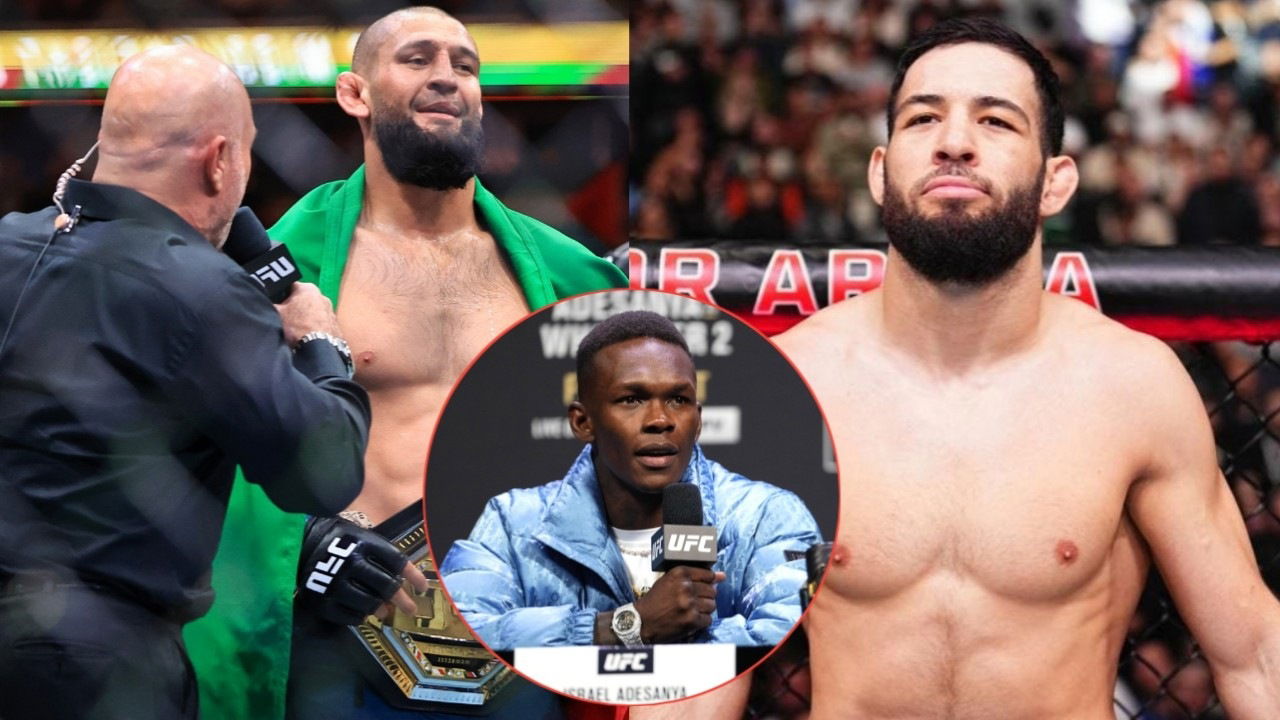 Israel Adesanya Optimistic About Khamzat Chimaev Getting Dethroned by Nassourdine Imavov