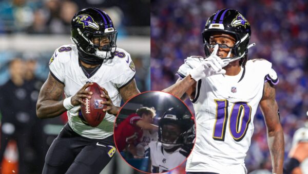 Bills Fan Banned Indefinitely for Shoving Lamar Jackson and DeAndre Hopkins
