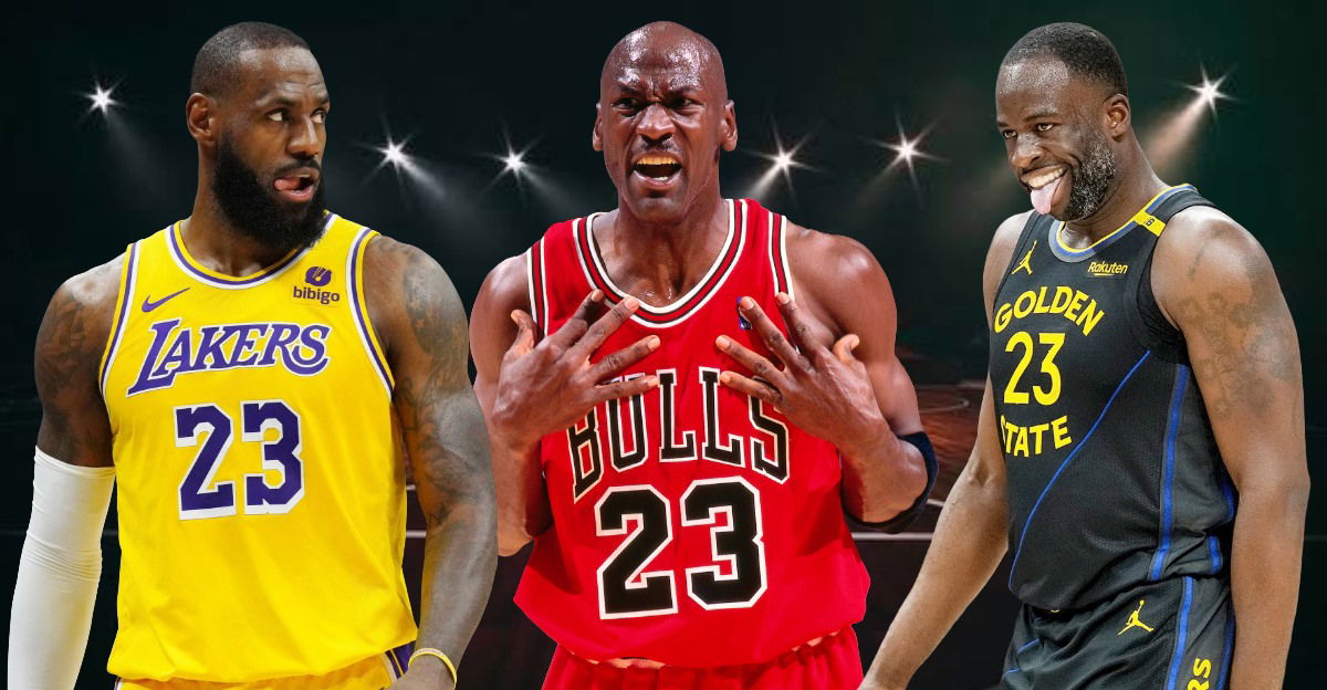 Fans Rip Draymond Green for Using Bizarre Reason to Pick LeBron James as GOAT Over Michael Jordan – “Used the Worst Example”