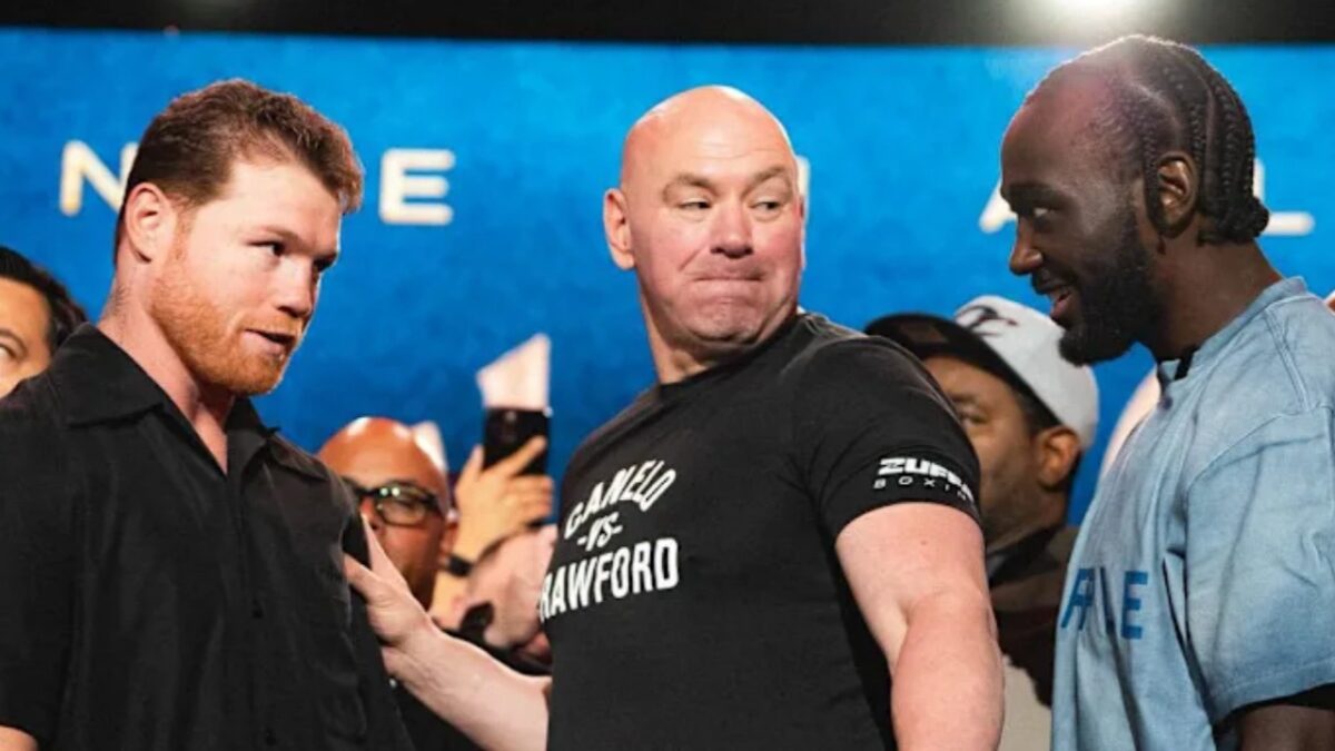 Dana White managing Canelo Alvarez vs Terence Crawford