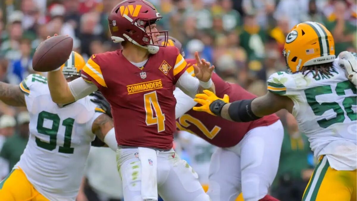 Winner of Commanders-Packers Game Could Challenge Eagles for NFC's Super Bowl Spot, Feels Domonique Foxworth 1 Washington Commanders vs Green Bay Packers, 2022 Week 7
