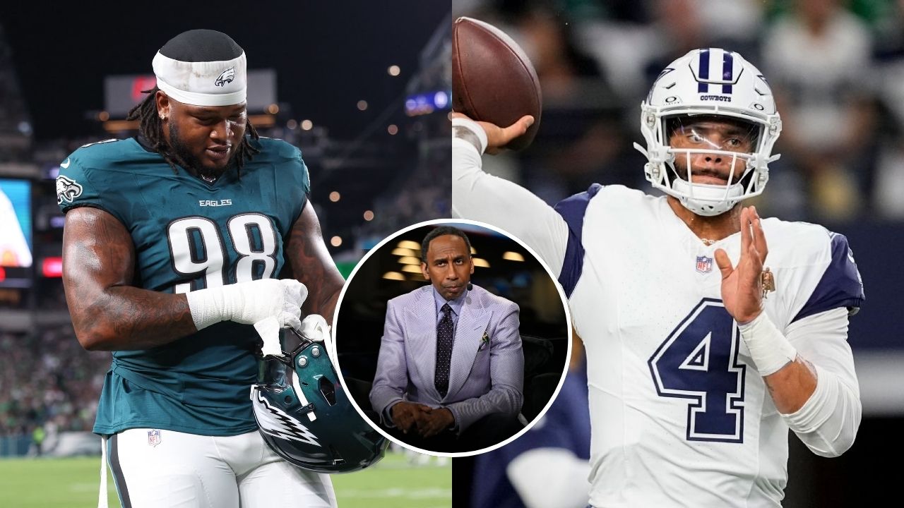 Stephen A. Smith Wanted Jalen Carter Suspended, Not Just Fined, After the Spitting Incident With Dak Prescott