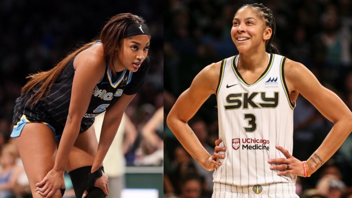 Candace Parker and Angel Reese
