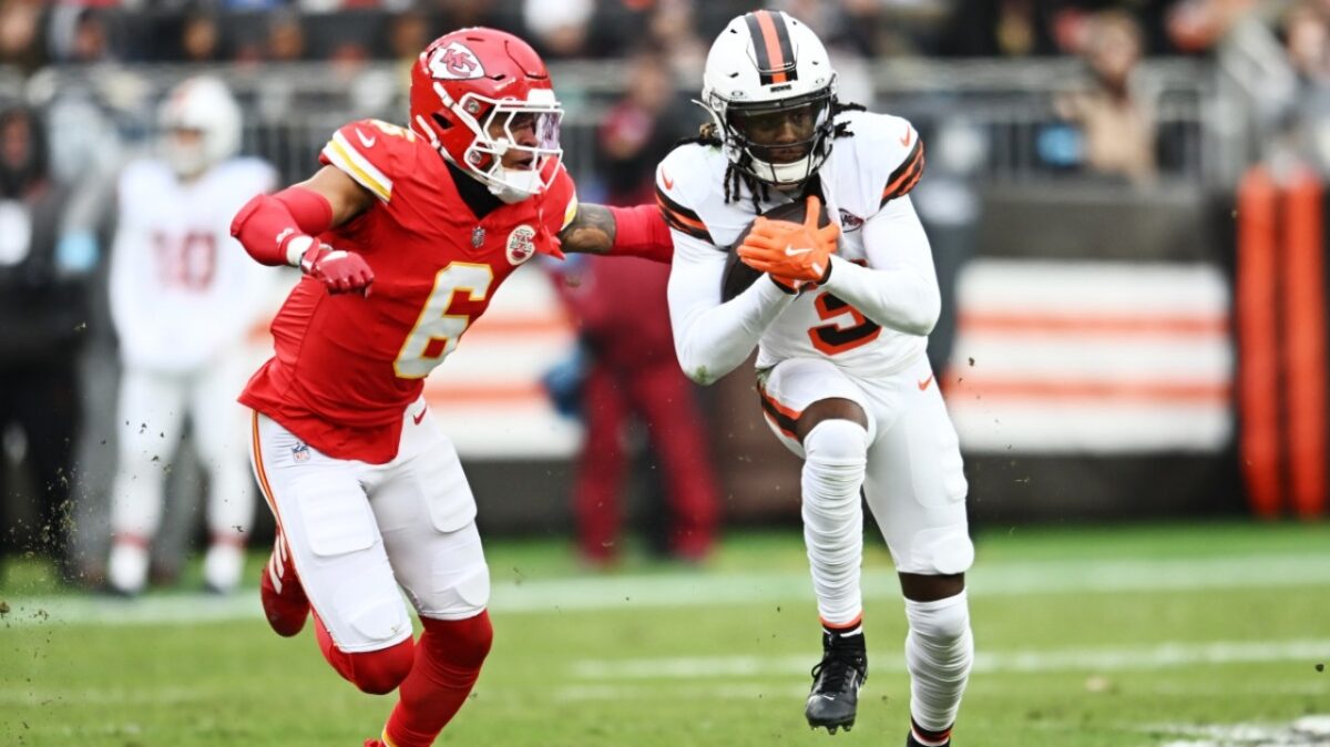 Browns' Jerry Jeudy Has a Cold 2-Word Response on the Challenges of Facing Ravens