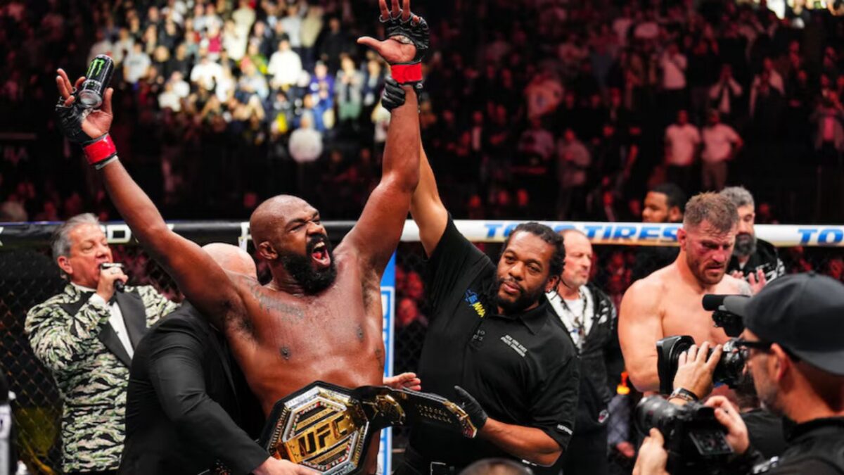 'Fought A Full-Time Fire Fighter' - Jon Jones Legacy Questioned by UFC Great Over Retirement Fight 1 Jon Jones vs Stipe Miocic at UFC 309