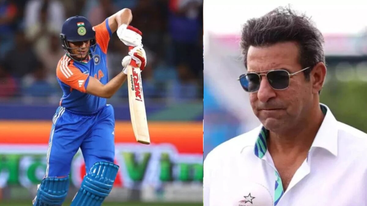 Wasim Akram gets excited in commentary box as Shubman Gill shows his class.