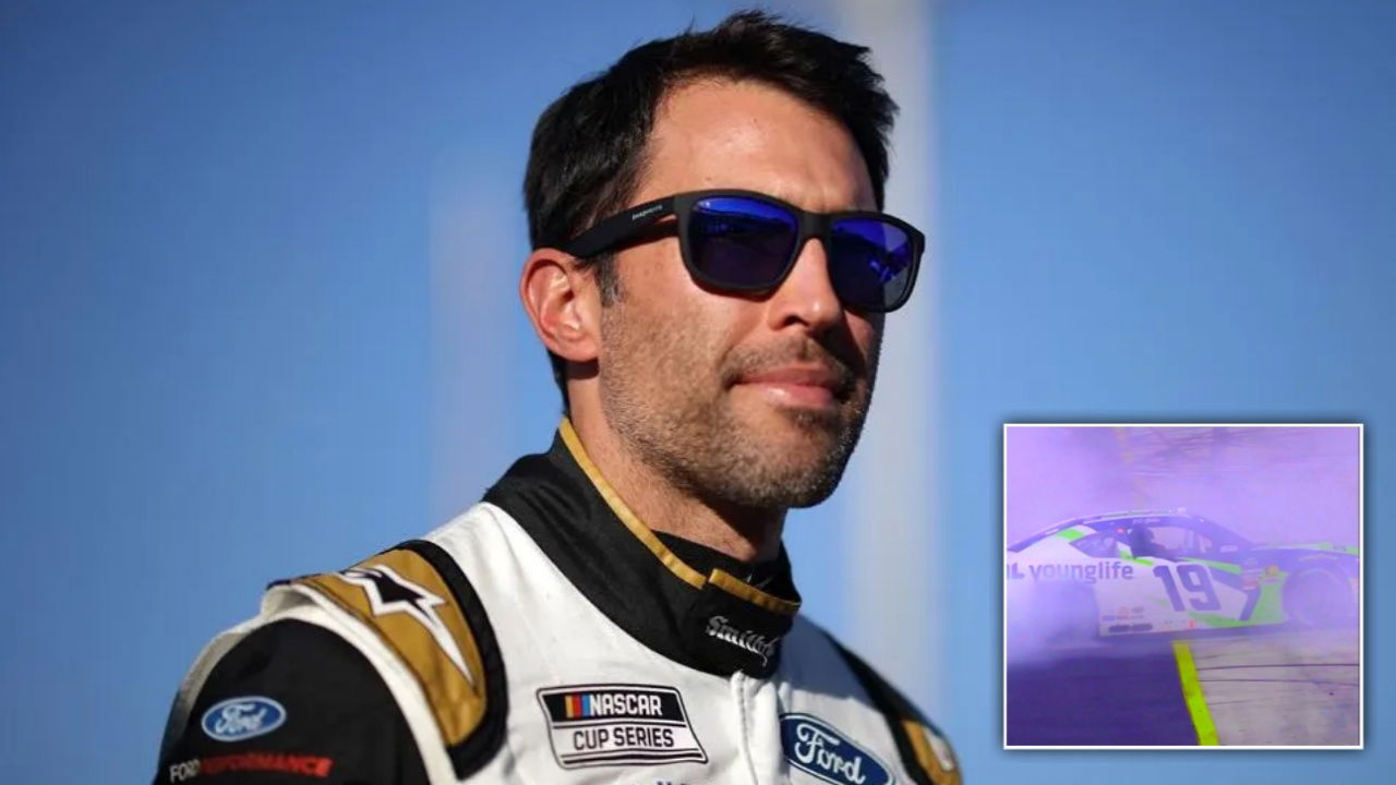 (Video) Aric Almirola Produces a Smoke Show After Bristol Xfinity Race Win
