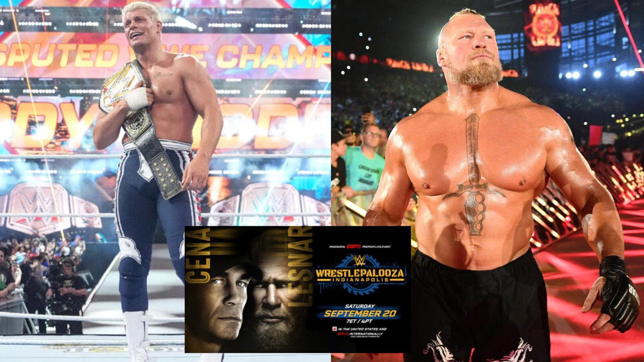 Brock Lesnar and Cody Rhodes Make Their SmackDown Returns Ahead of Wrestlepalooza PLE on ESPN