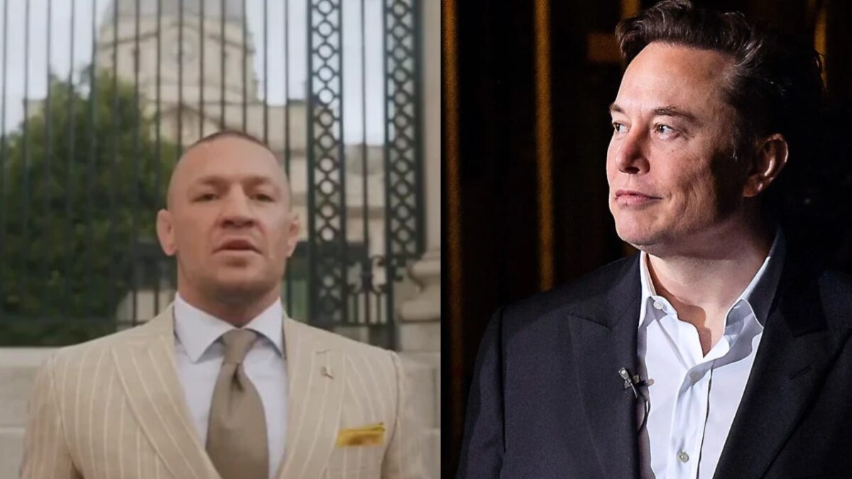 Elon Musk reacts to Conor McGregor