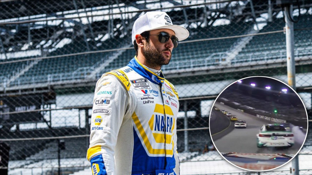 (Video) Chase Elliott’s Chevy Gets Destroyed in a Wild Wreck at Bristol