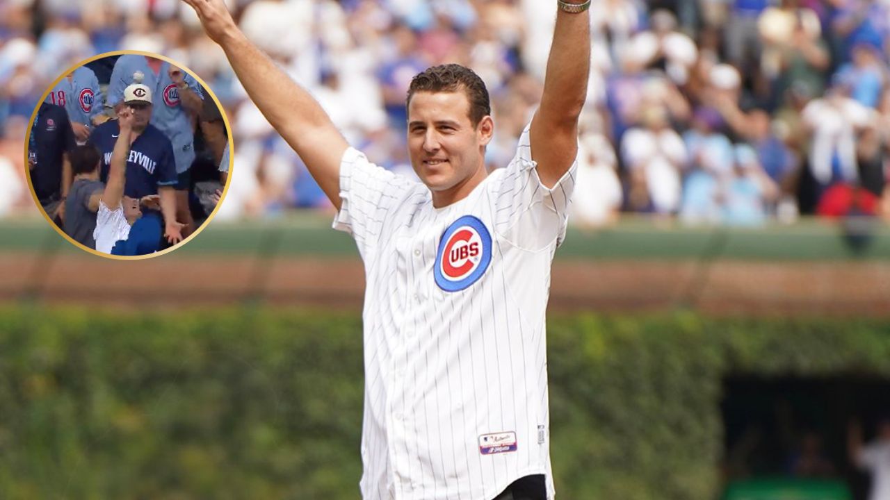 WATCH: Anthony Rizzo Drops Cubs’ Rookie 1st Home Run Ball in Stands at Wrigley Field