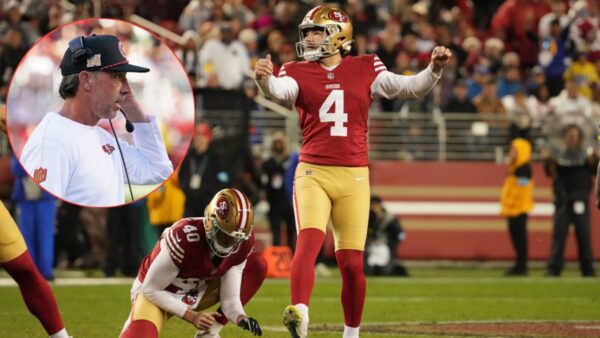 Kyle Shanahan Has a Blunt Response to Why 49ers Decided to Let Jake Moody Go