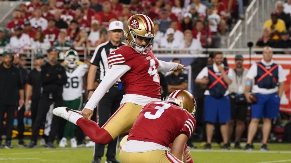 Kyle Shanahan Has a Blunt Response to Why 49ers Decided to Let Jake Moody Go 1 Kyle Shanahan Has a Blunt Response to Why 49ers Decided to Let Jake Moody Go