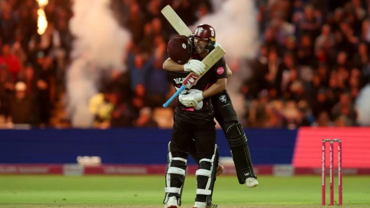 Somerset win he t20 blast title for the third time.