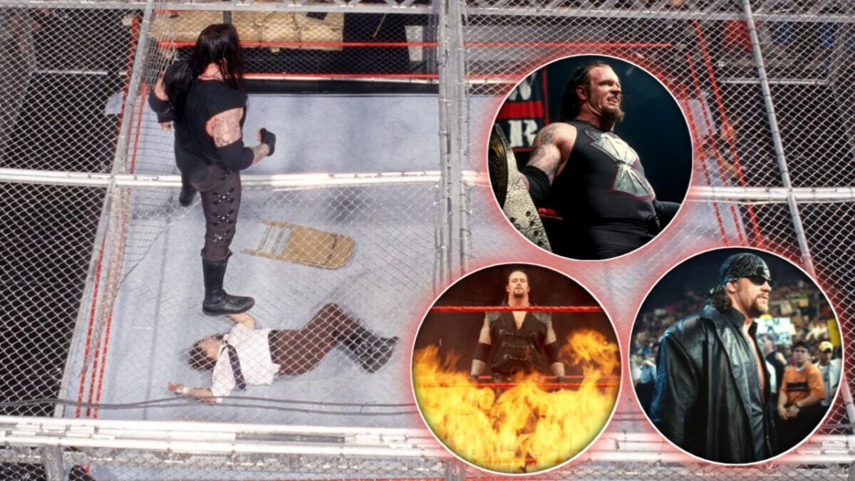 The Undertaker Reveals His Four Legends for WWE’s Mount Rushmore 1 The Undertaker and his gimmicks