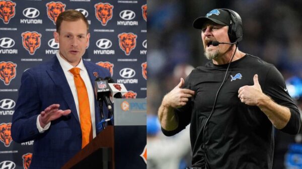 (Video) Lions Fans Started Chanting “F**K Ben Johnson” During Bears’ Game at Ford Field