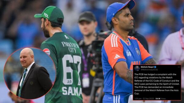 India Pakistan match referee complaint